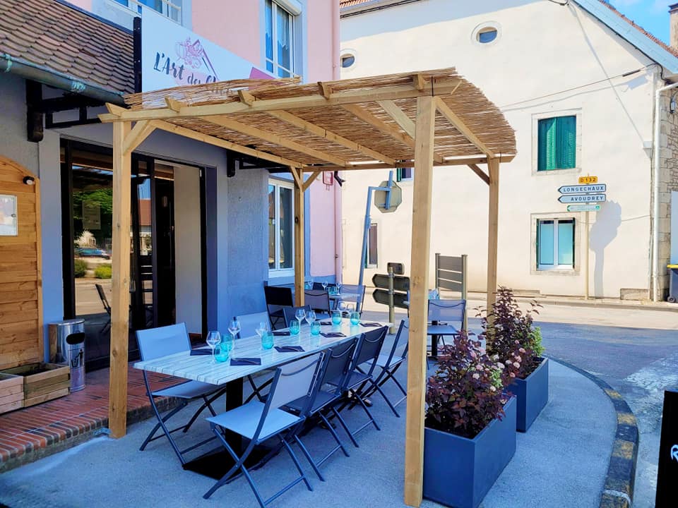 Photo de la terrasse de l'art des choix